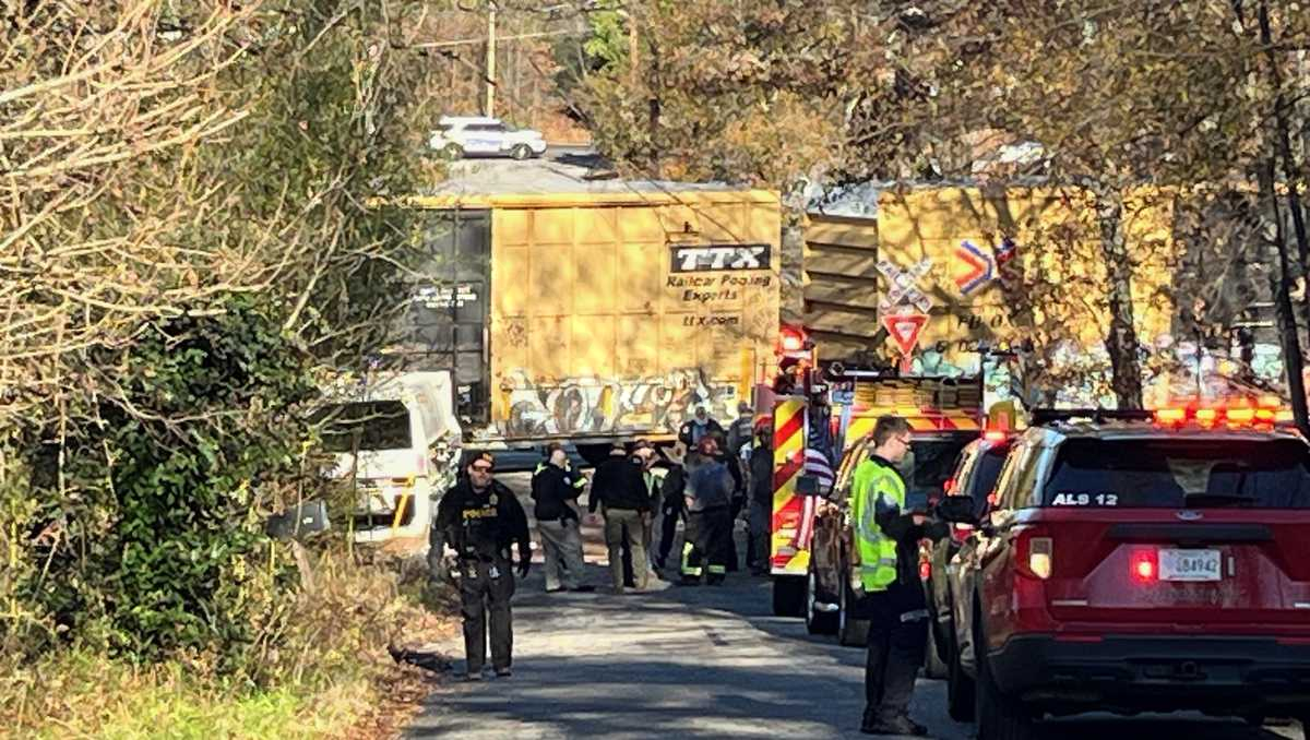 Coroner's response to collision with dump truck and train in Upstate
