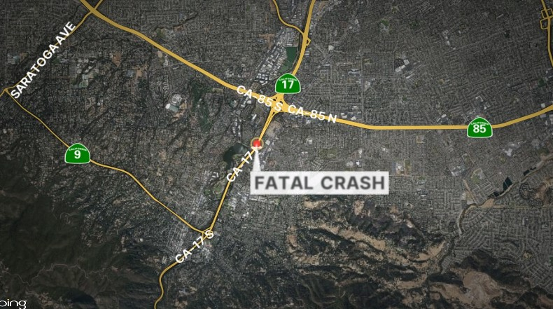 Deadly collision shuts down northbound Highway 17 in Los Gatos on Friday