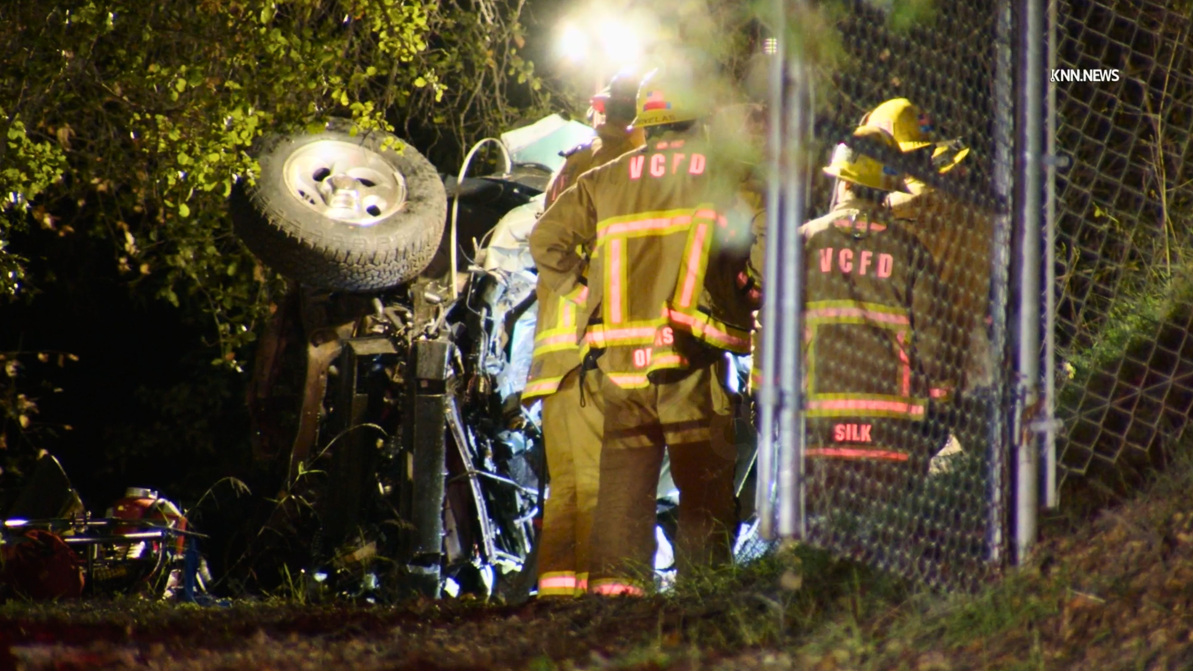 Fatal crash as SUV tumbles down Ojai ravine