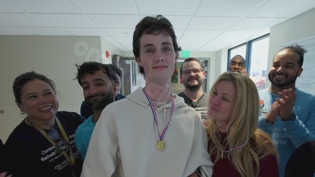 Florida teen returns home after a serious accident sends him to the ICU