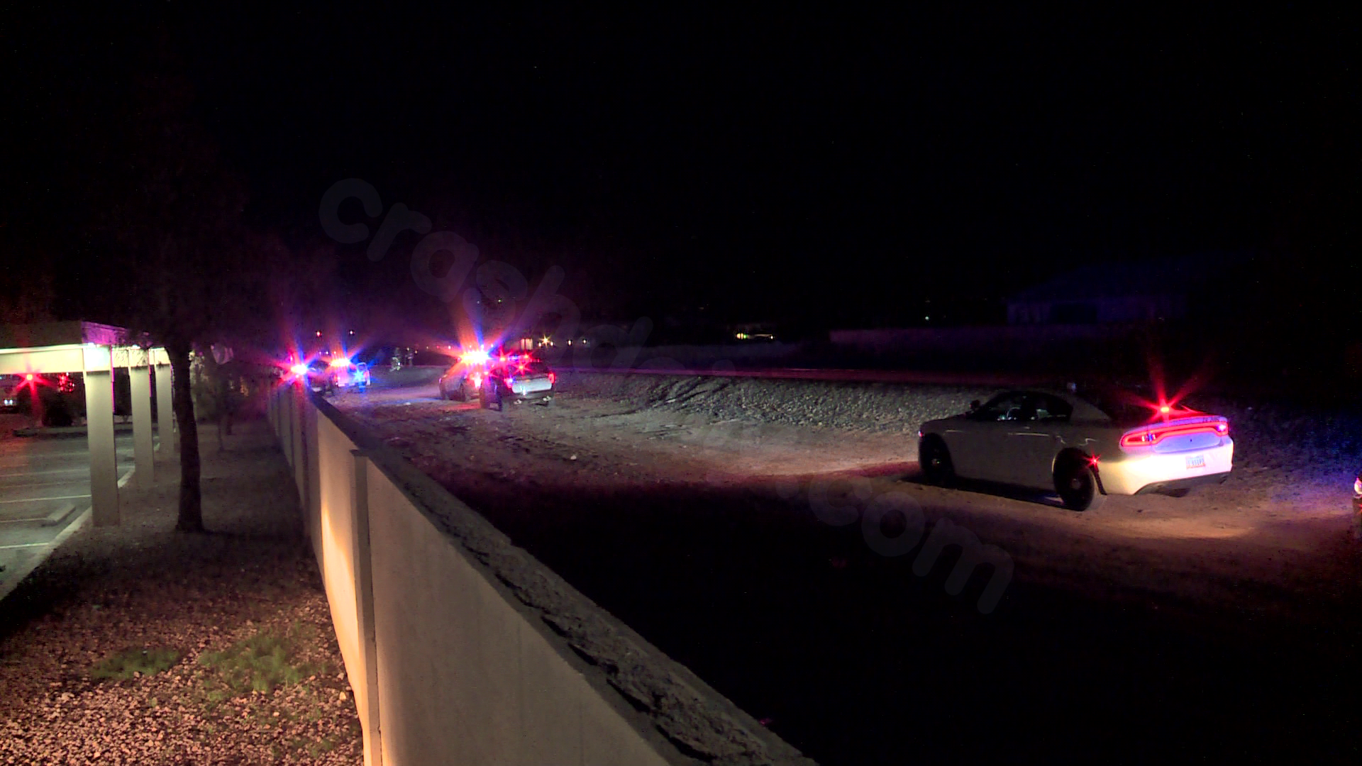 Fatal crash at homeless camp in Las Vegas