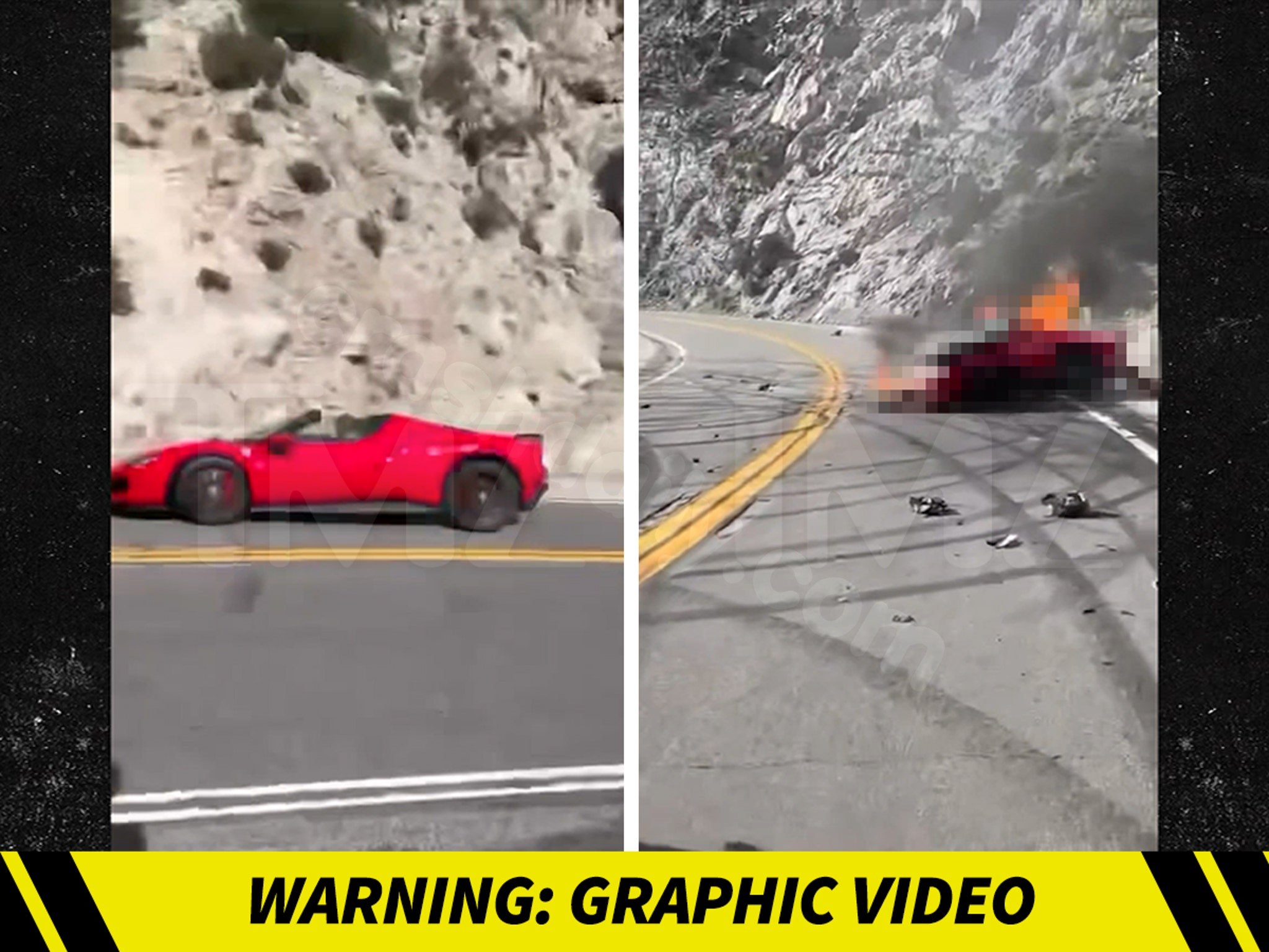 Fatal Car Crash of 'Call of Duty' Creator Vince Zampella Caught on Video