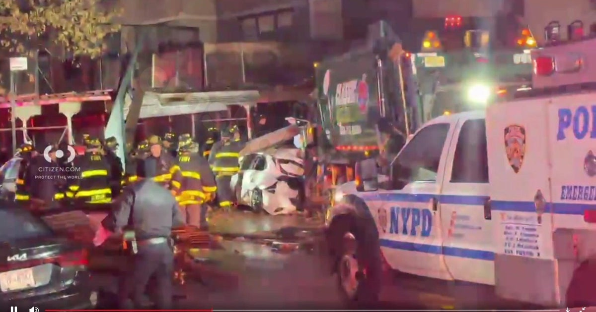 Fatal pedestrian accident caused by runaway garbage truck in East Harlem
