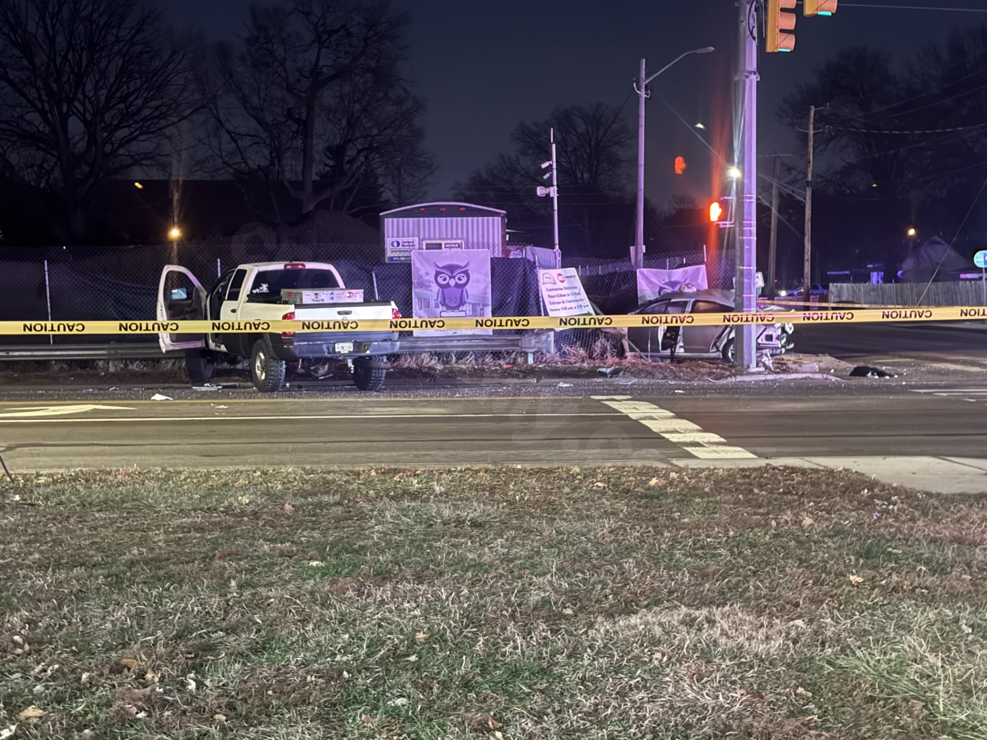 Children in hospital after accident on near northeast side of Indy