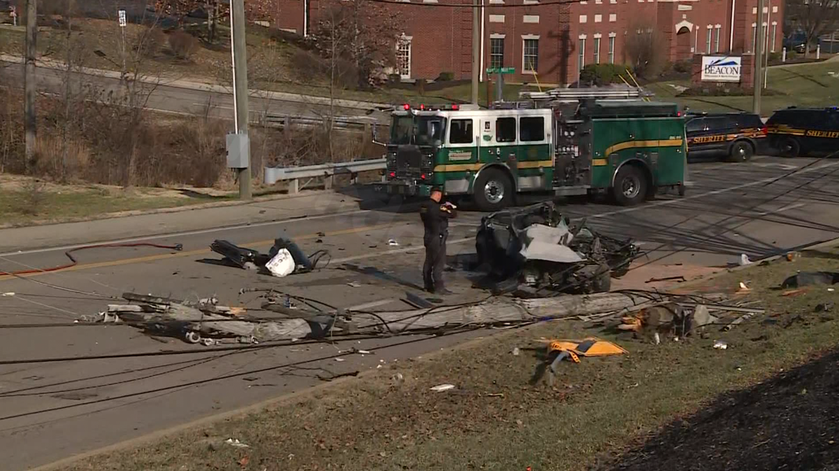 Man Dies in Sycamore Township After Car Becomes Airborne and Hits Power Pole