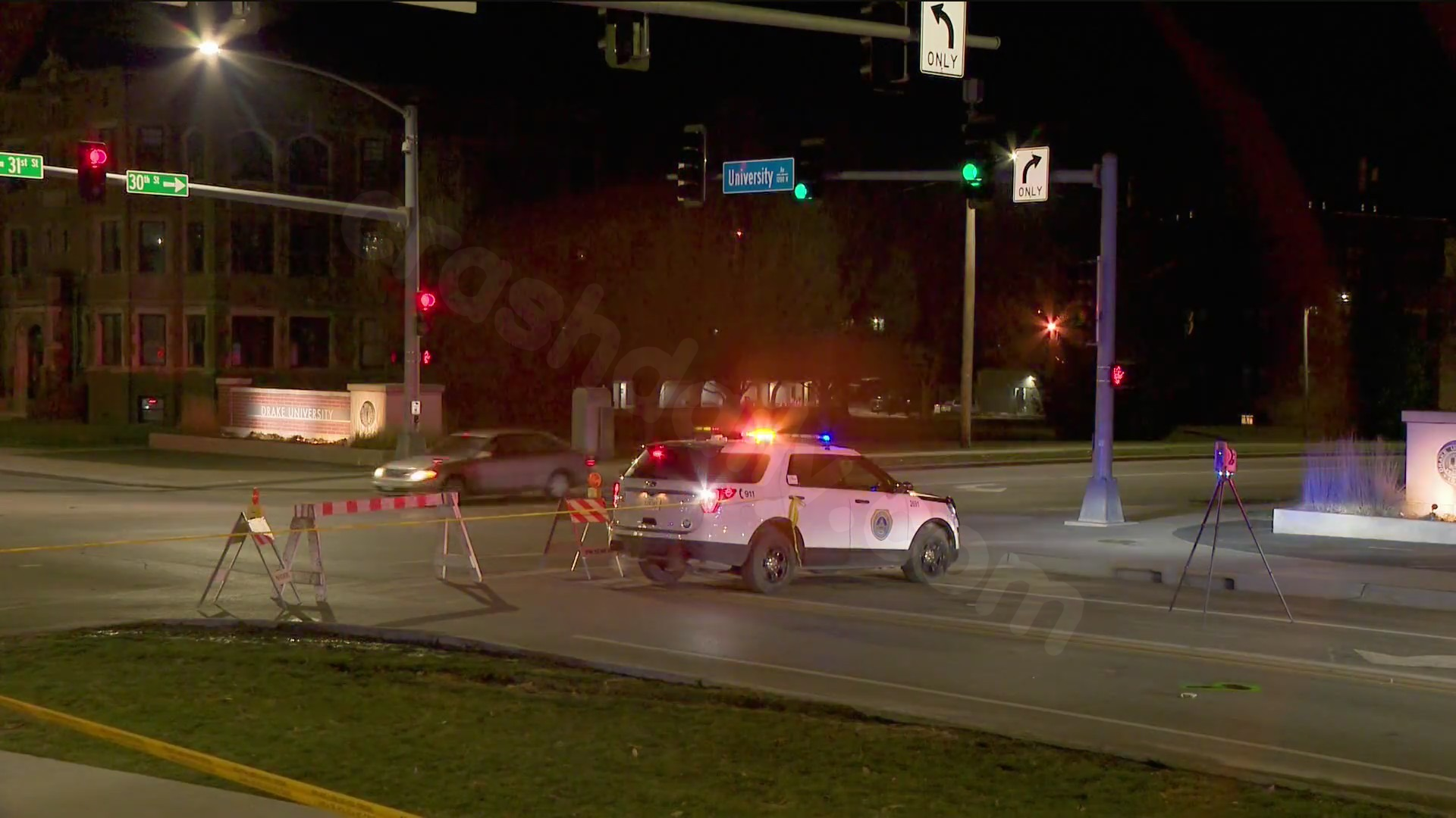 Police find car in Des Moines hit-and-run incident.