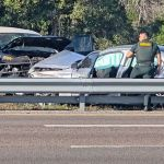 FHP officer hurt, 2 arrested following crash on I-95 after pursuit