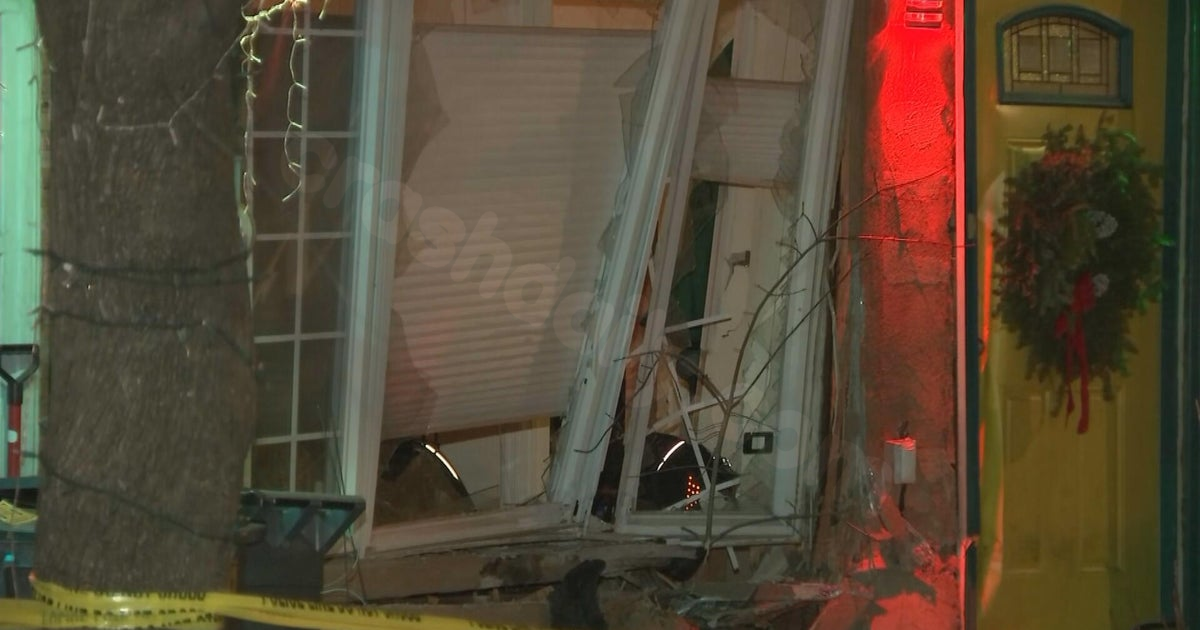 Home in West Philadelphia hit by car, according to police