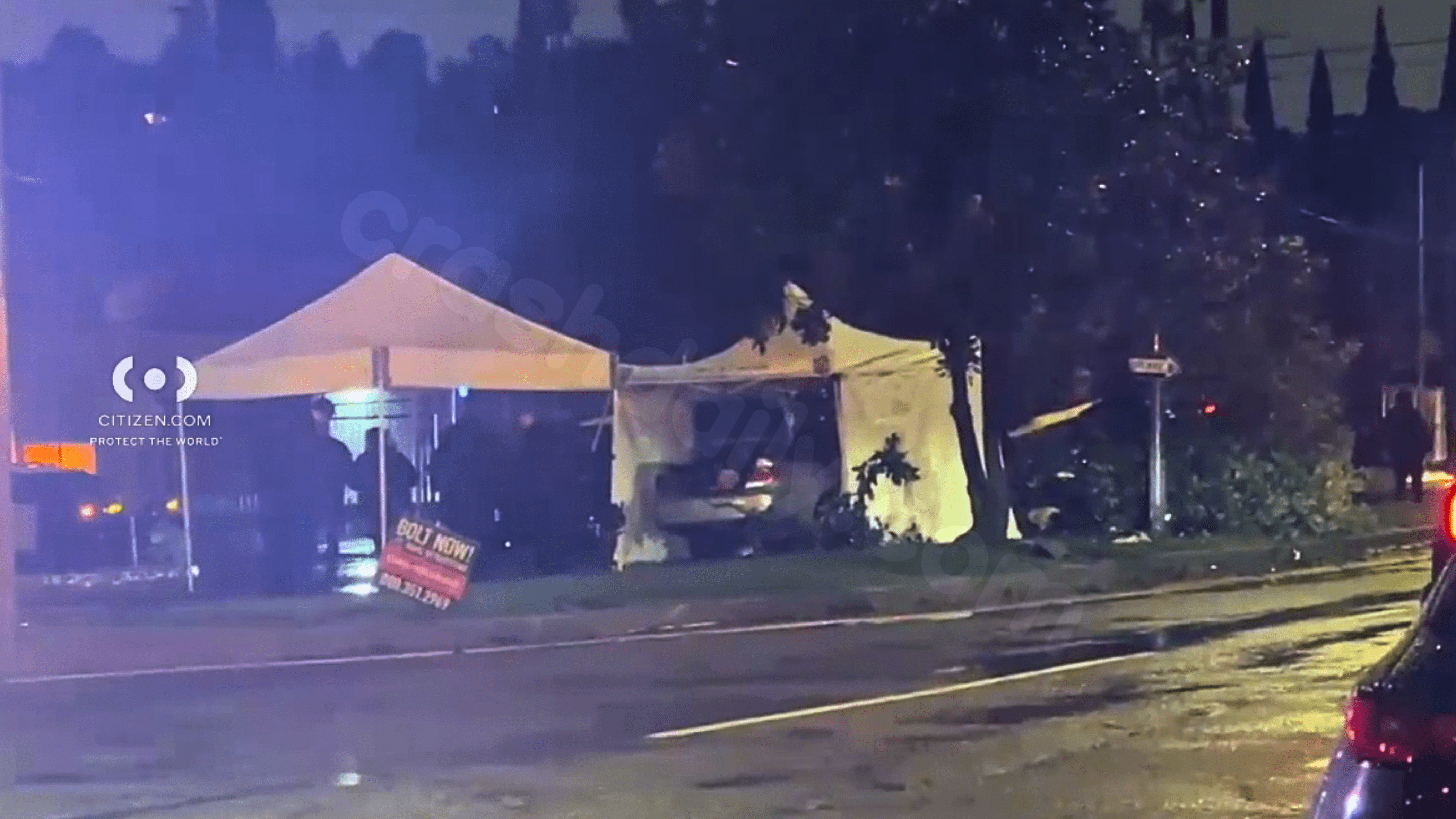 2 dead in fatal collision during rainy Christmas evening in Los Angeles