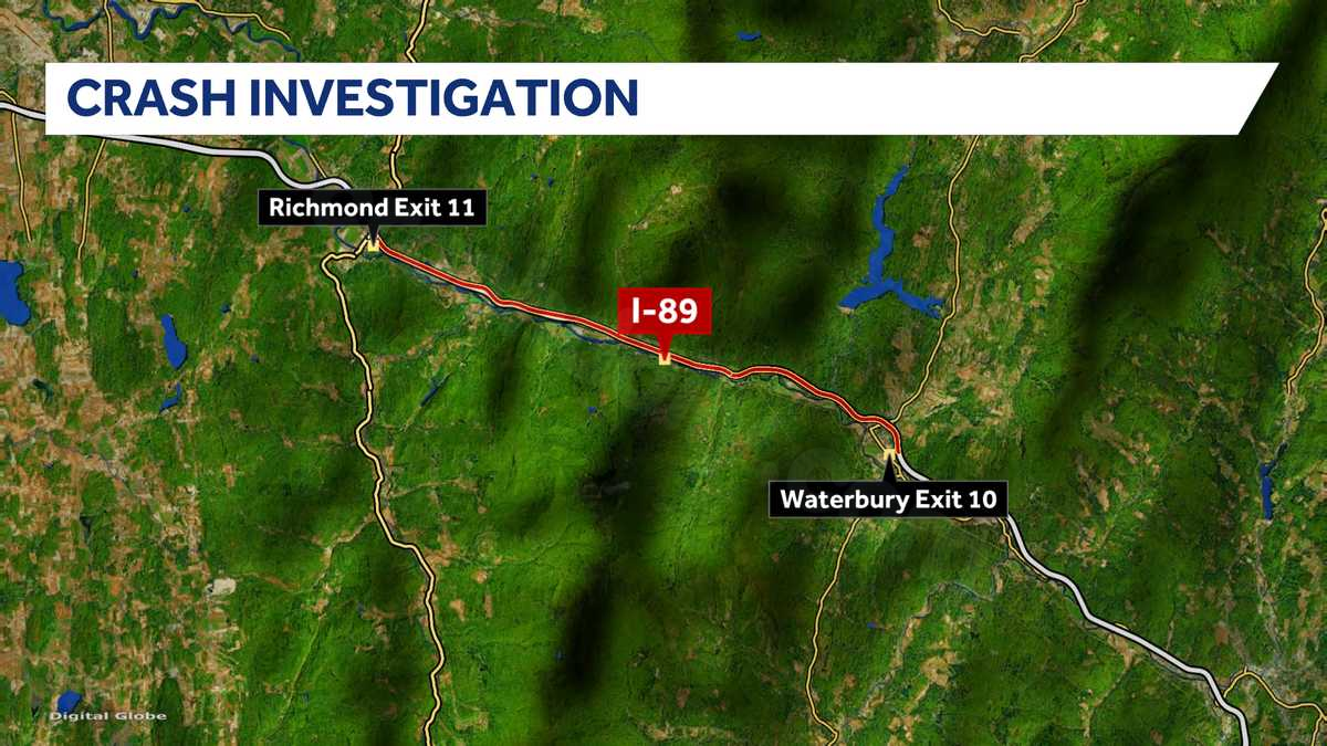 Fatal crash clears as Interstate 89 north in Bolton reopens