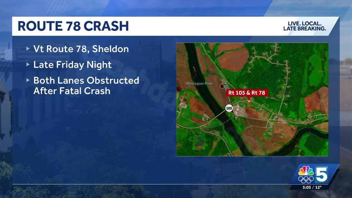 Sheldon's Route 78 Reopened After Deadly Accident