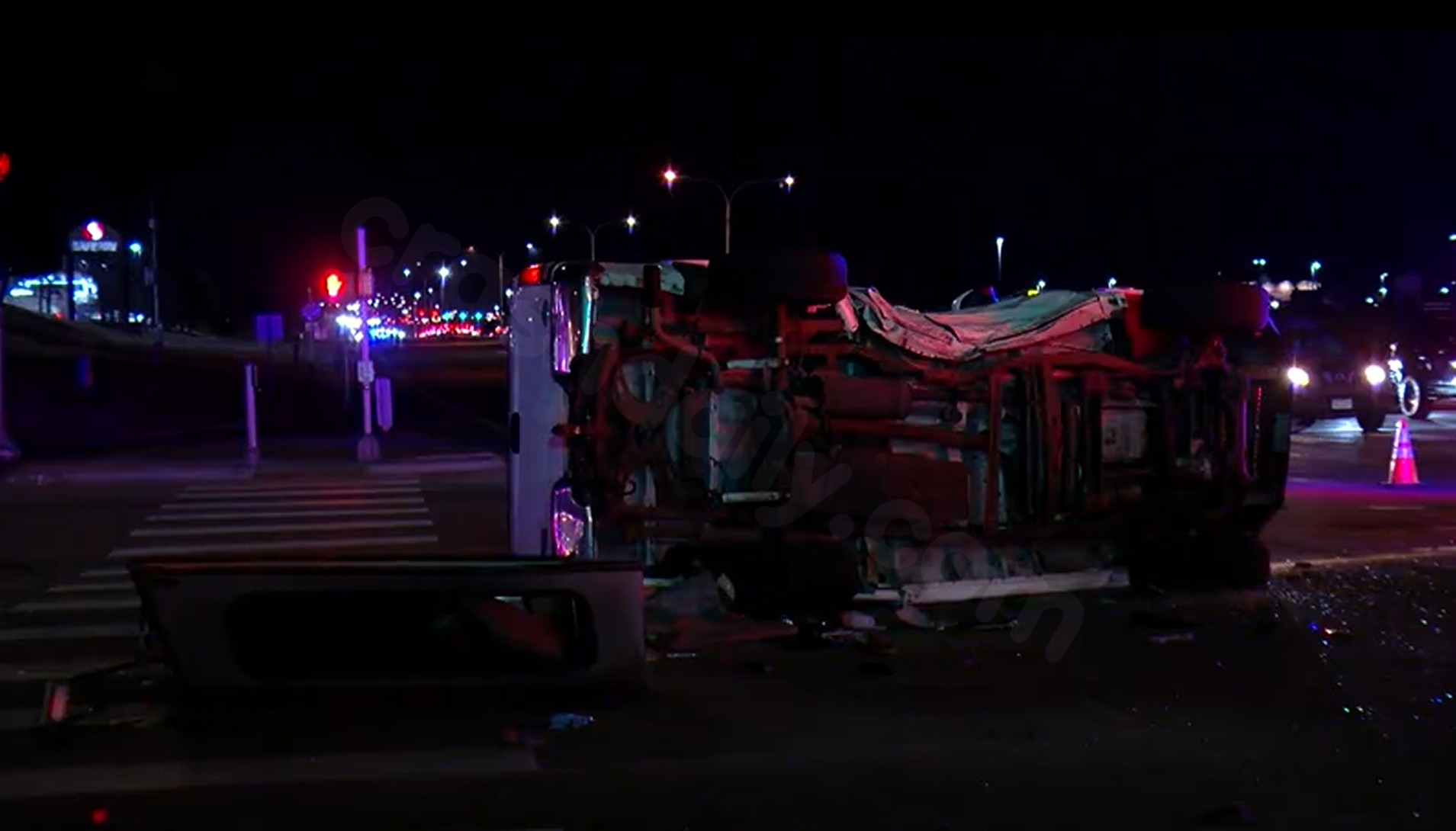 Two significant accidents lead to road shut down on Powers.