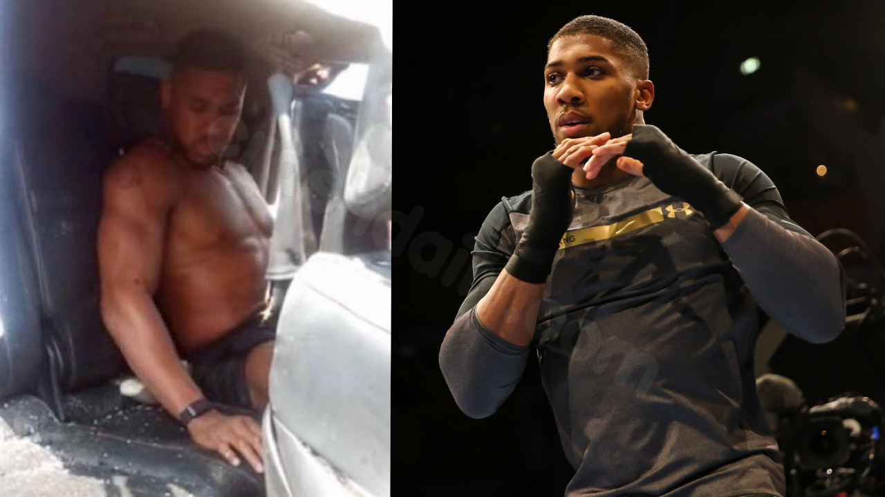 Anthony Joshua sustains minor injuries in a deadly car collision in Nigeria