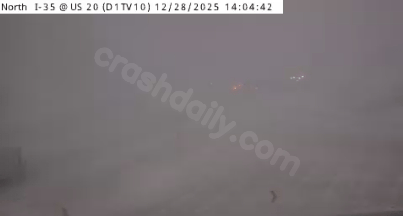 I-35 Section Shut Down, Police React to 14-Car Collision
