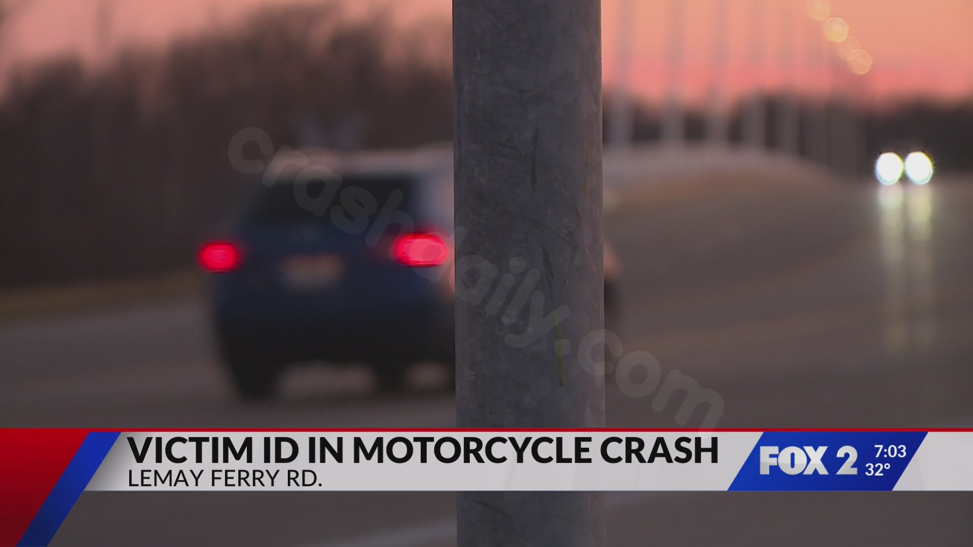 Identification of 34-year-old in fatal motorcycle accident in southern St. Louis County