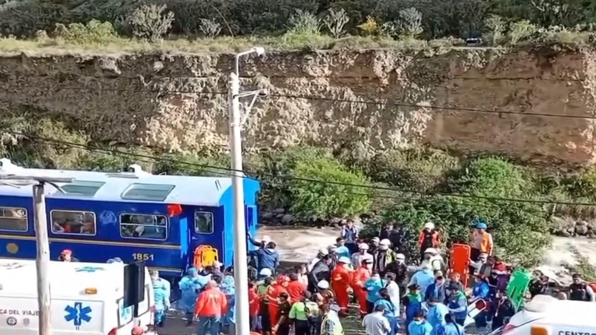 British citizens in Machu Picchu train accident, per Foreign Office