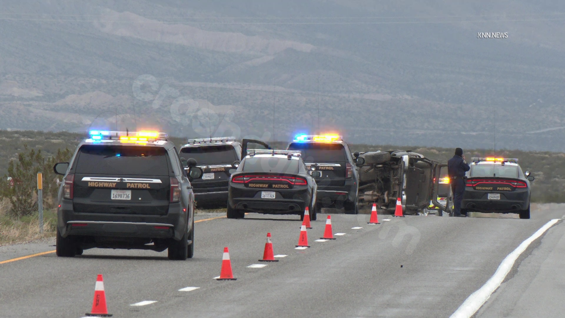 Fatal crash on Hwy 14 in Mojave injures 3, claims child's life