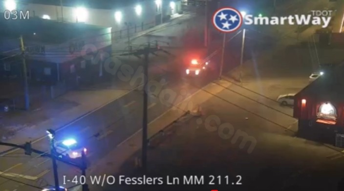 Fatal hit-and-run incident on Hermitage Avenue in Nashville.