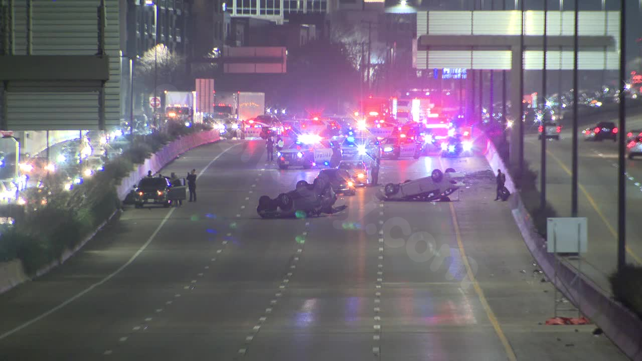 Teen hurt, one in custody after multiple-car accident in Dallas on New Year's Day