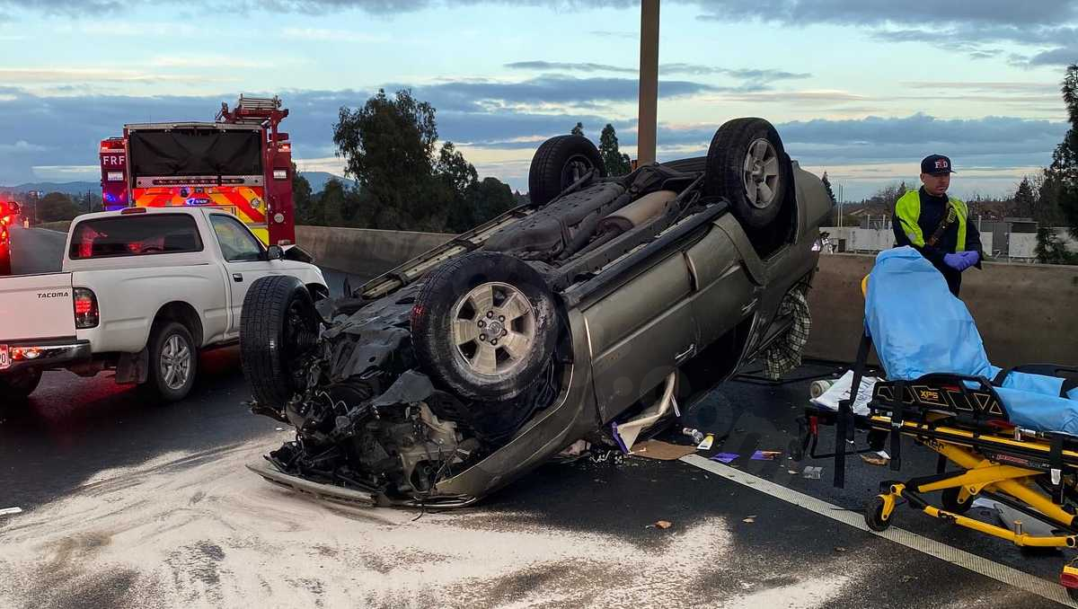 Traffic on I-80 delayed due to Fairfield crash, officials report