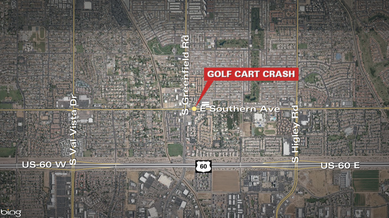 Police suspect impairment in fatal Mesa golf cart collision