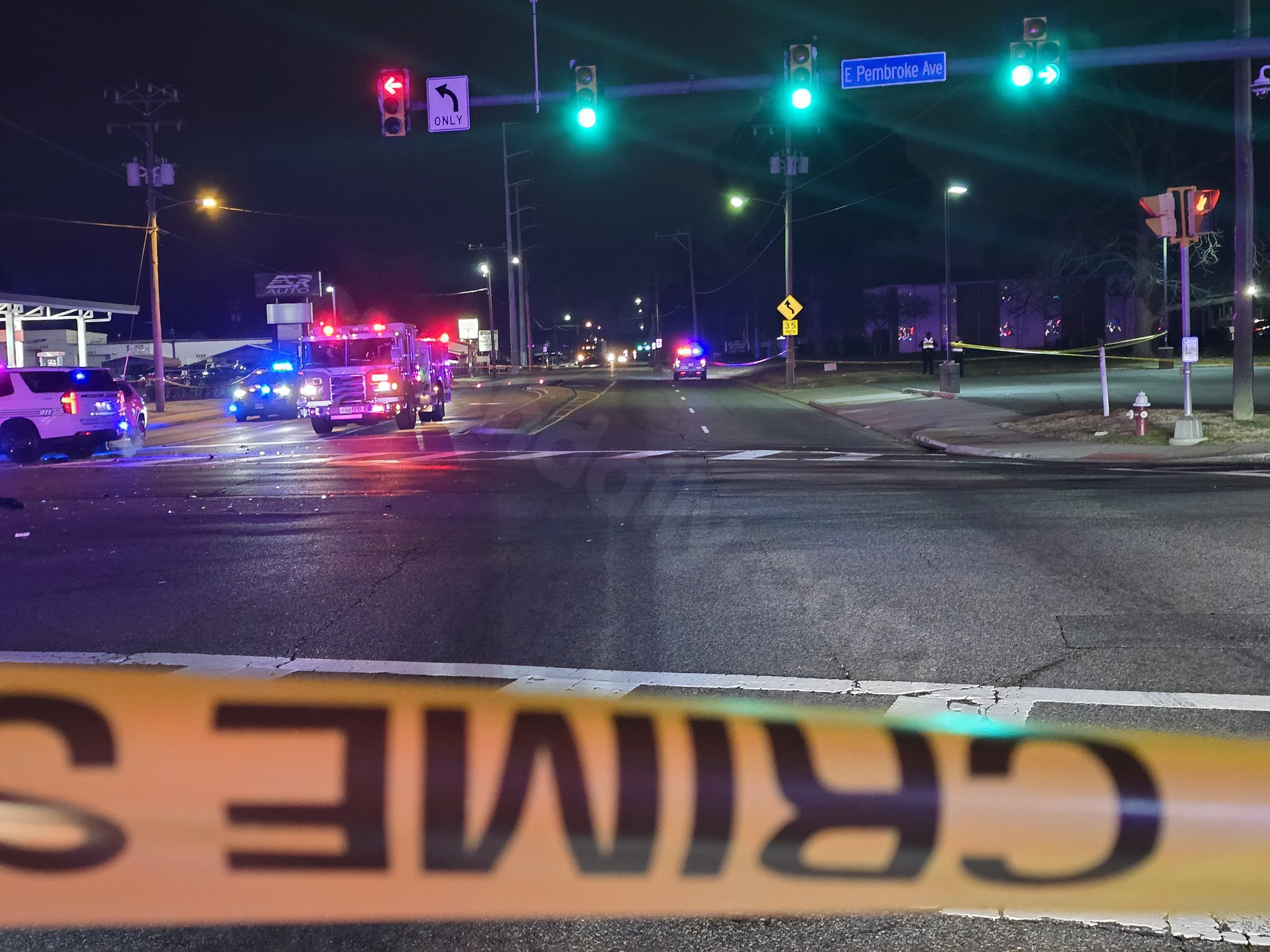 Deadly crash between motorbike and car in Hampton