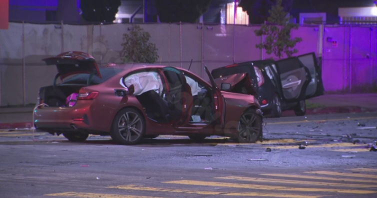 Fatal multi-vehicle collision in Long Beach