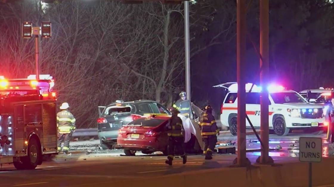 Firefighter caused fatal car crash after driving in wrong direction on NJ highway
