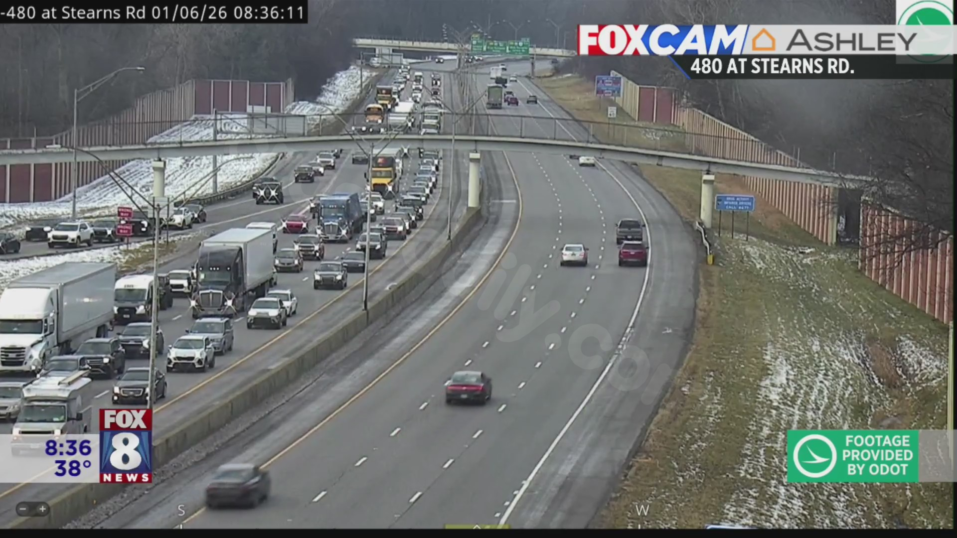 Morning Traffic Delays Due to I-480 Accident