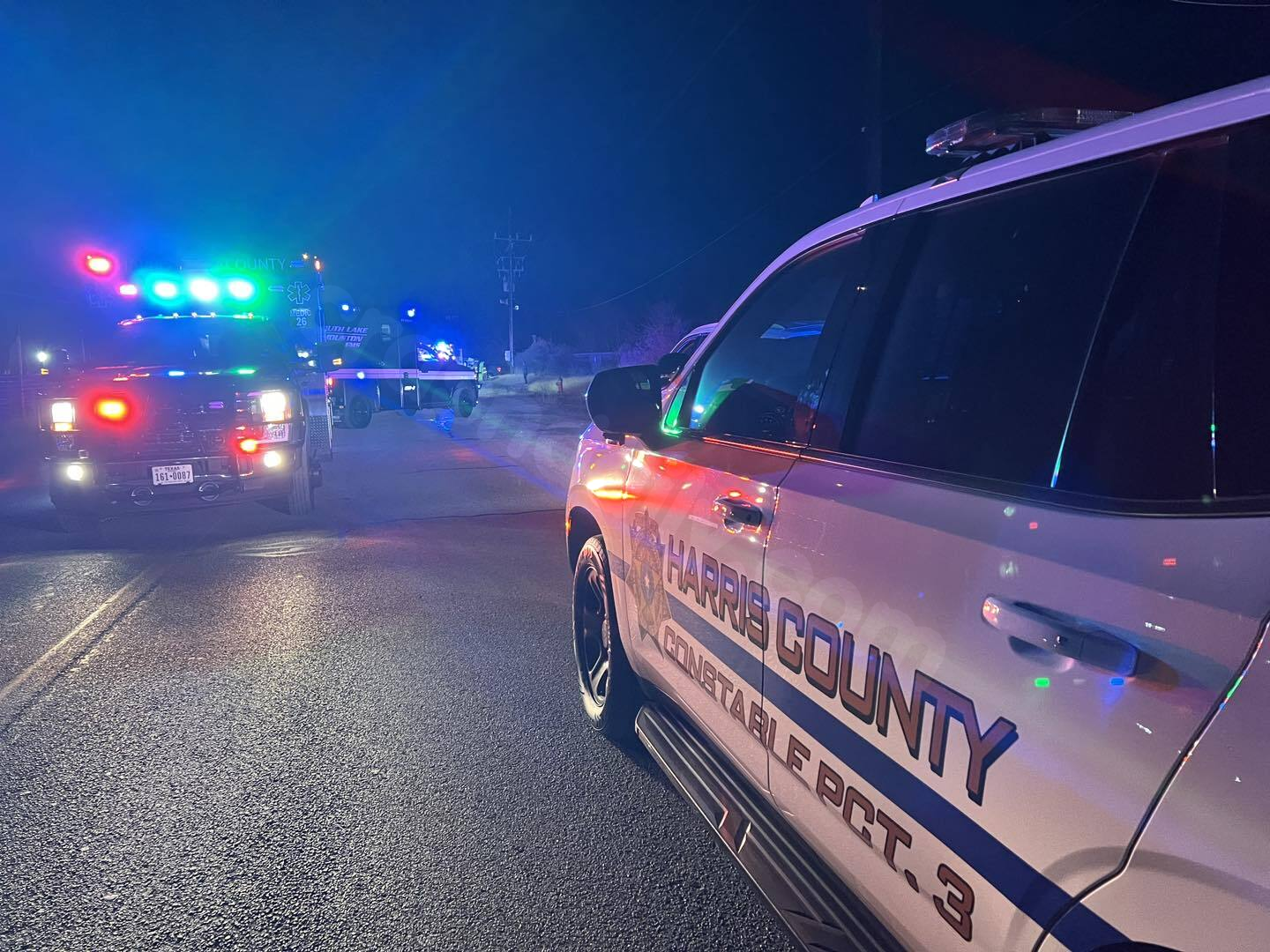 Authorities respond to head-on collision on Sheldon Road