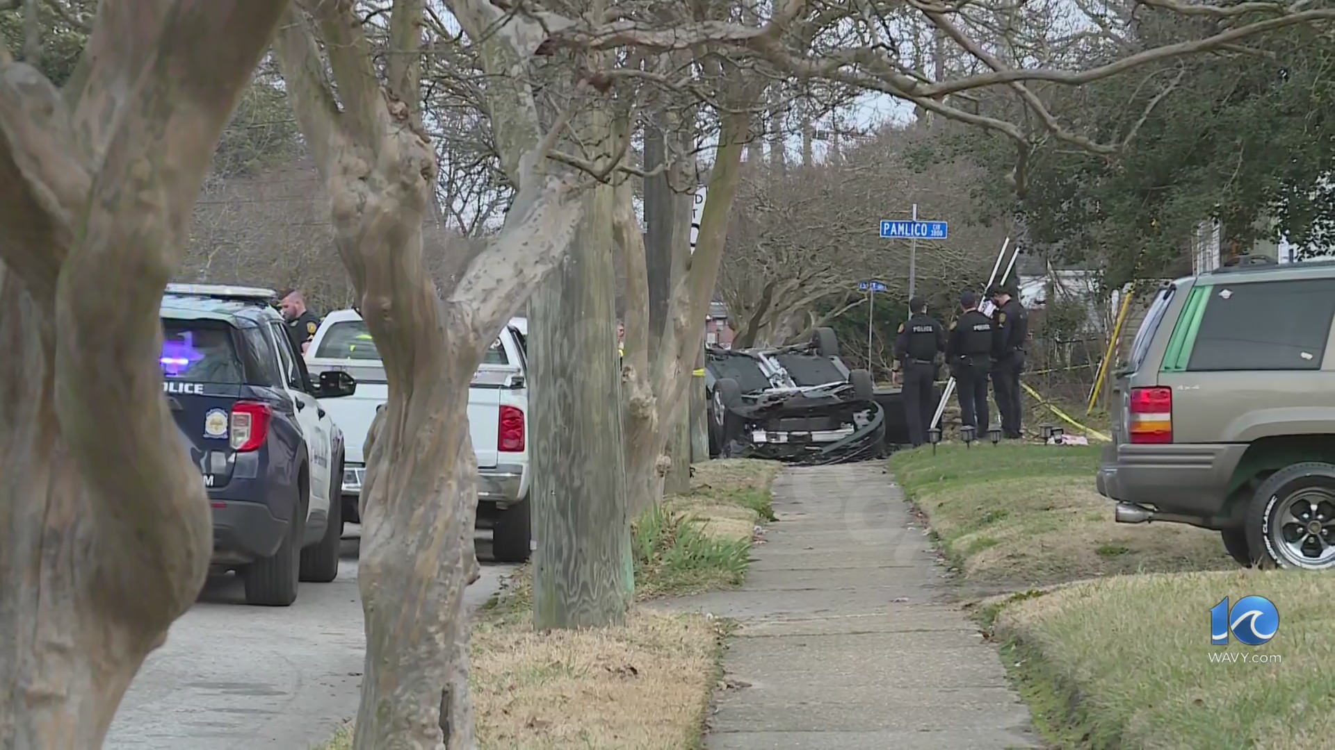 Fatal crash on Norview Avenue.