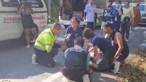 Serious road accident in northern Thailand leaves six Israelis injured, one in critical condition