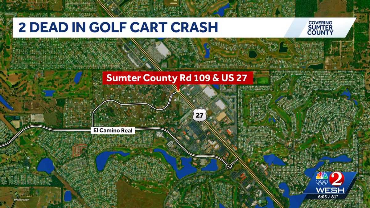 Fatal golf cart accident in Sumter County on Friday night