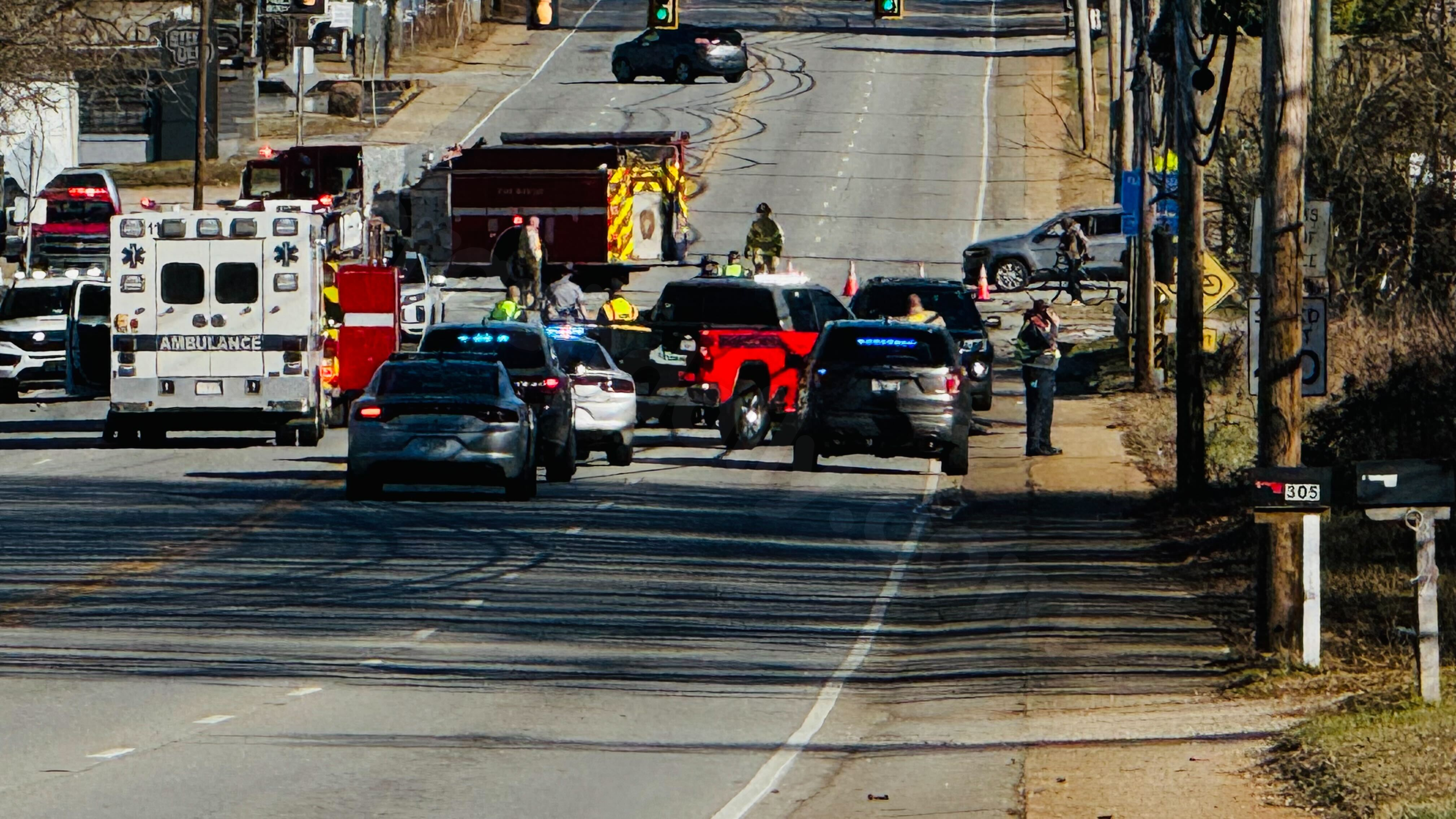 Fatal two-car collision in Greenville County