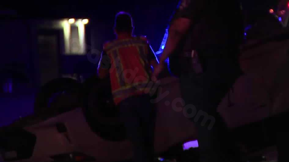 Vehicle overturned in Lehigh Acres collision