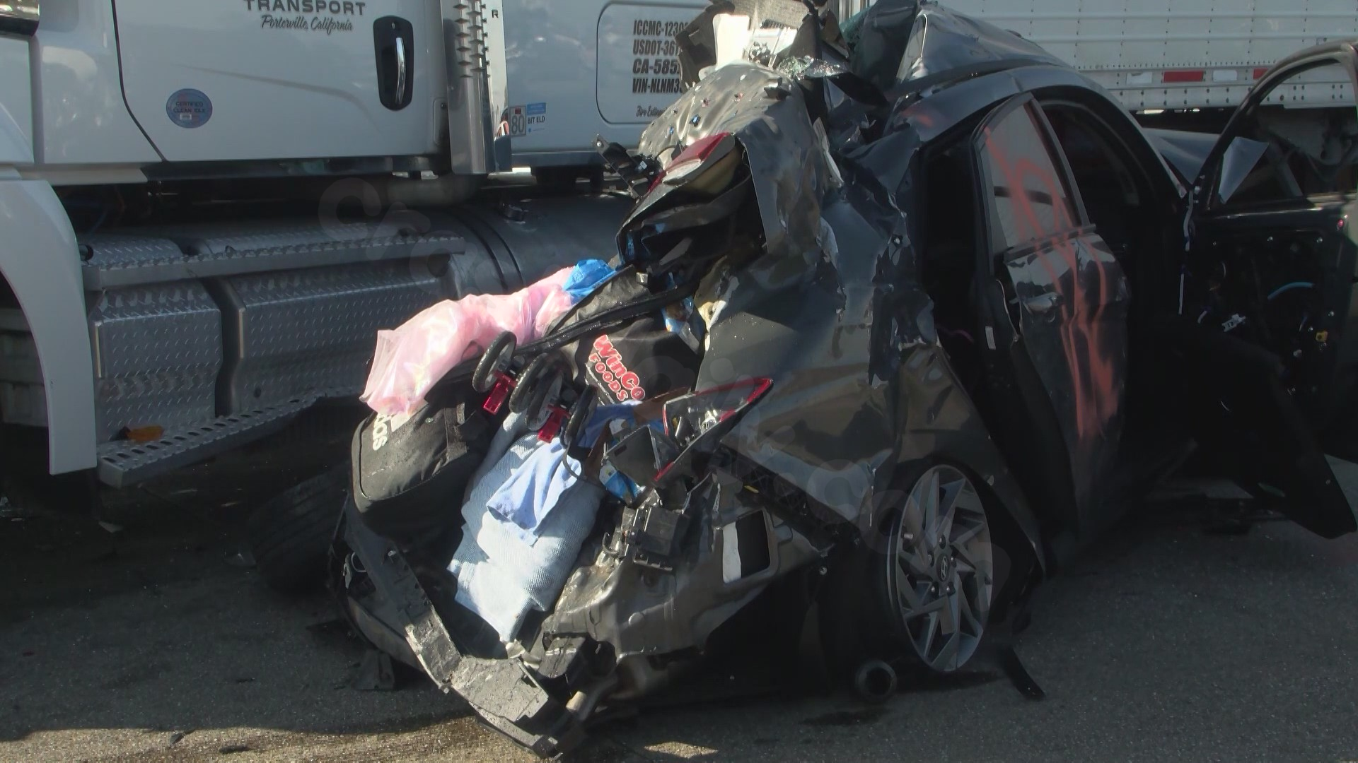 Deadly chain reaction crash on Hwy 99 in fog