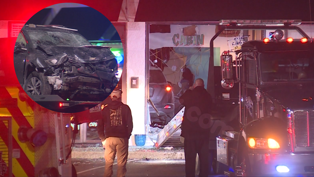 Driver has medical emergency and crashes car into Union Township business
