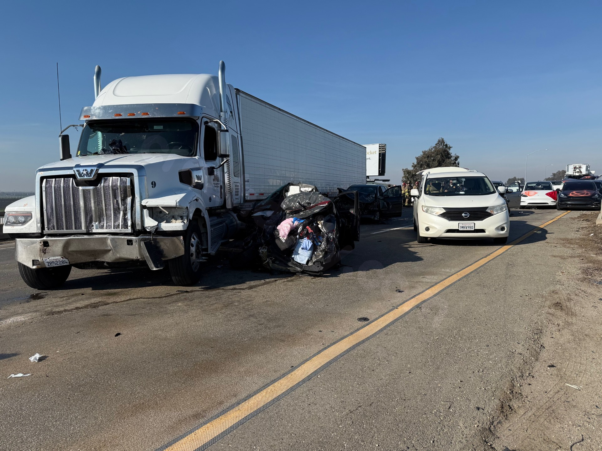 Man killed in collision on Highway 99