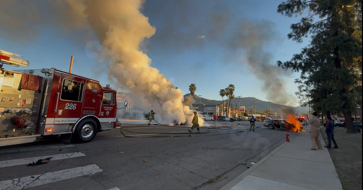 Deadly San Bernardino Crash: 2 Killed, 1 Injured