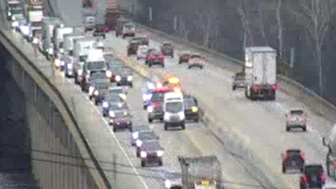 Route 30 traffic jam eases after two-vehicle collision