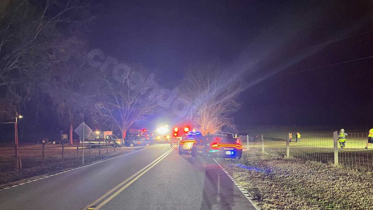 Fatal accident as car hits pole on Upstate road - coroner confirmed.
