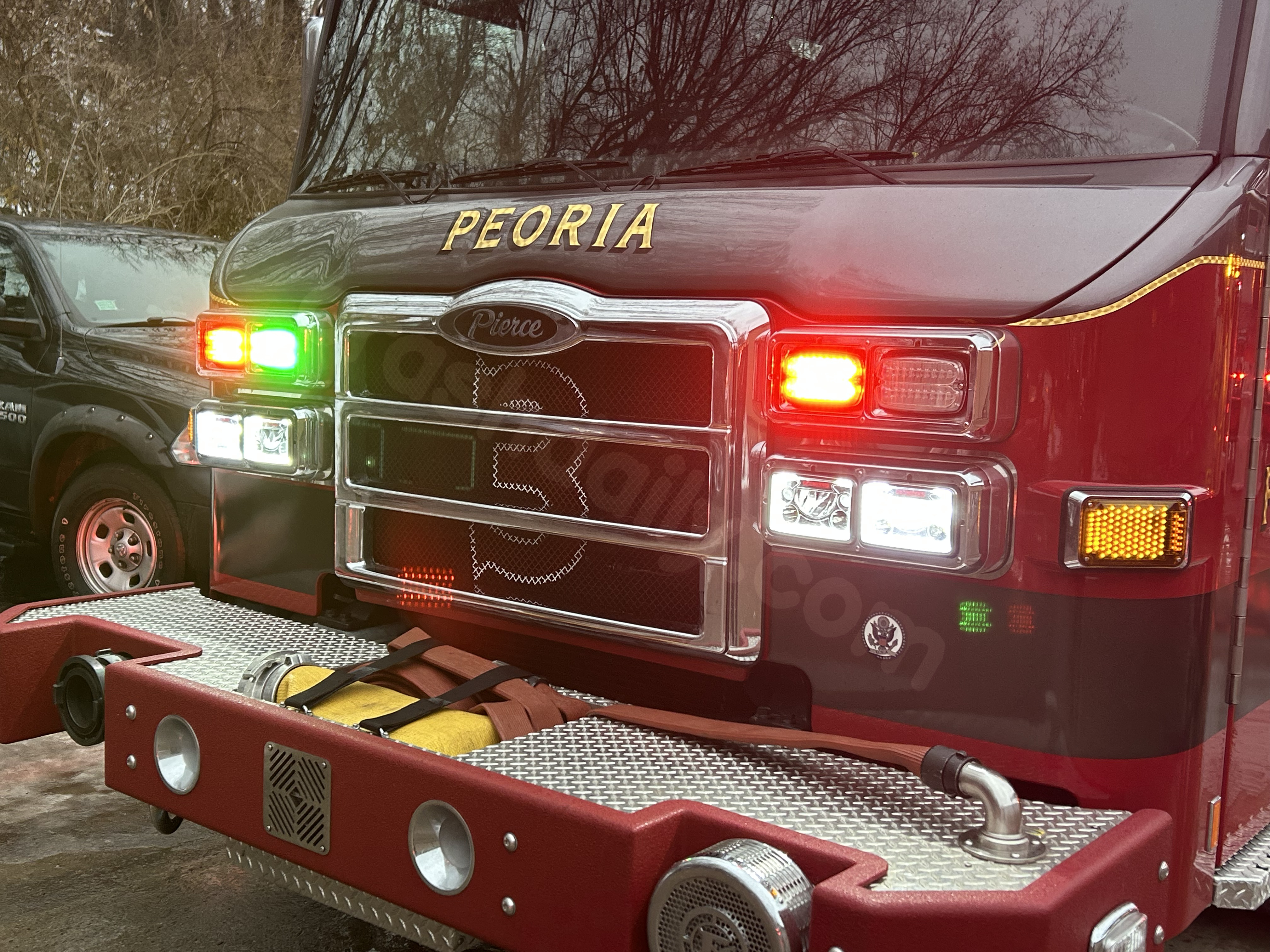 Driver injured when car falls 20 feet beneath Illinois Route 6