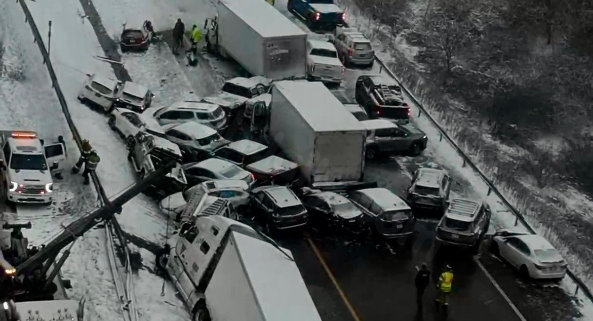 I-81 reopened after major car crash in LaFayette injuring multiple people