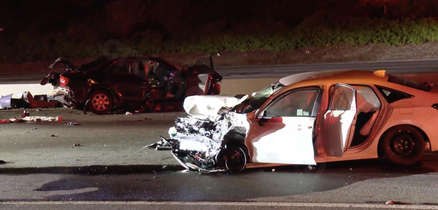 Fatal crash near Griffith Park injures five early Sunday.