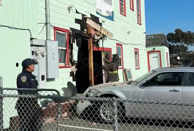 Car crash injures multiple at San Francisco church