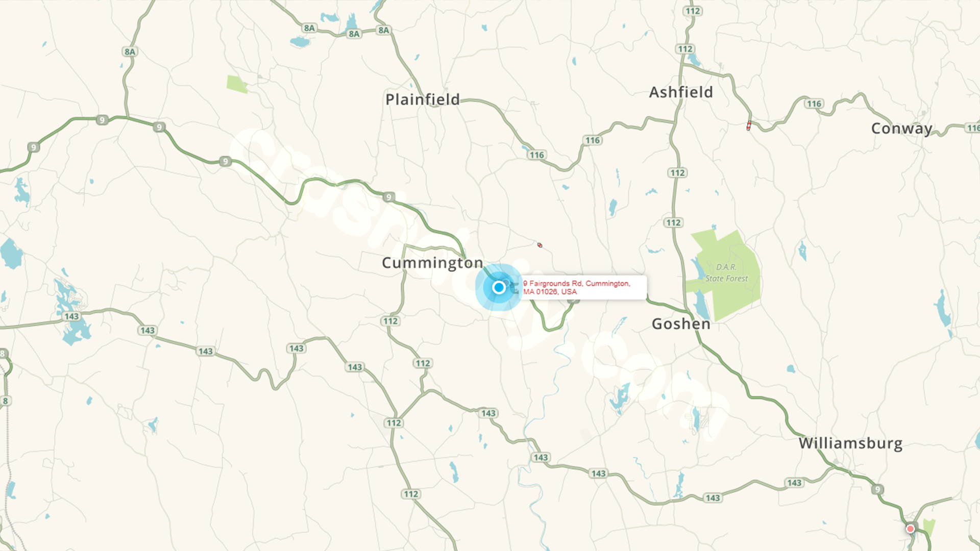 Fatal accident on Route 9 in Cummington leads to road closure
