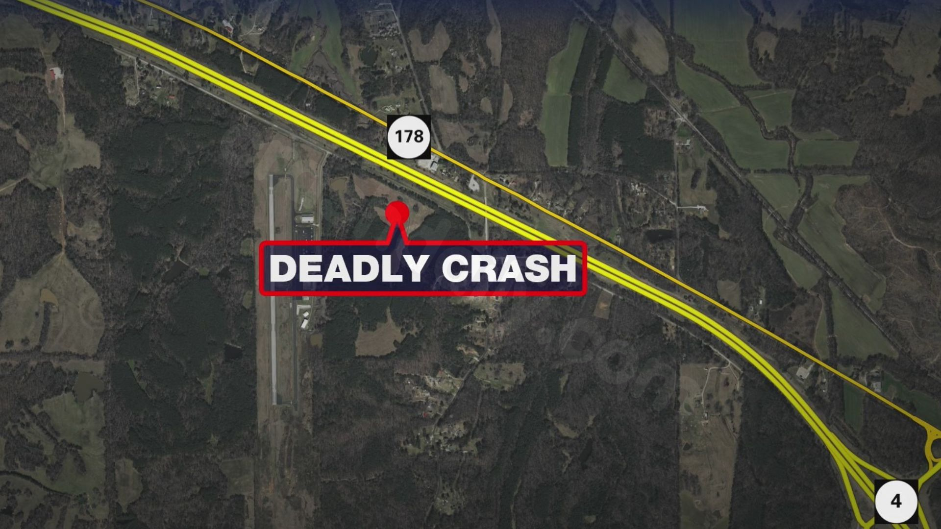 Fatal airplane crash in Marshall County, MS