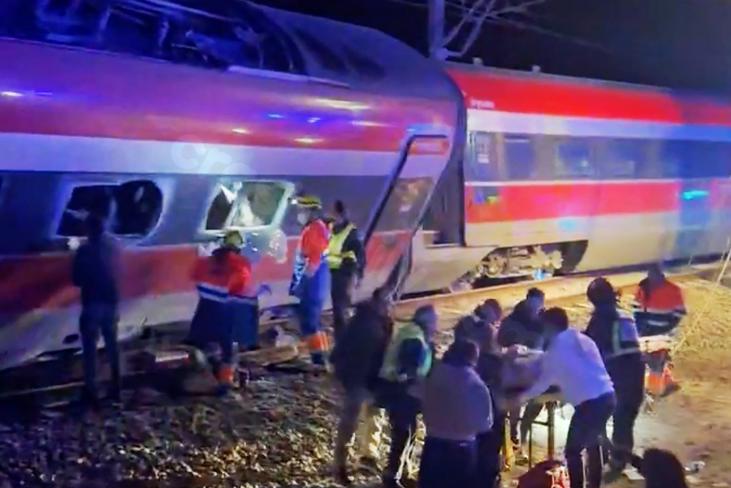 Deadly train collision in Spain