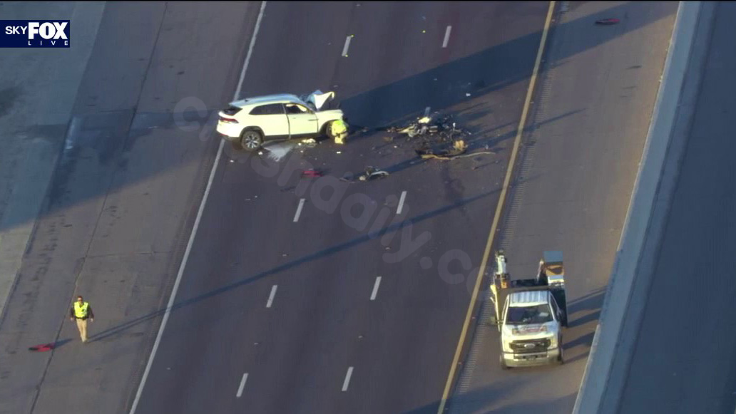 Partial closure of I-10 due to crash in Buckeye