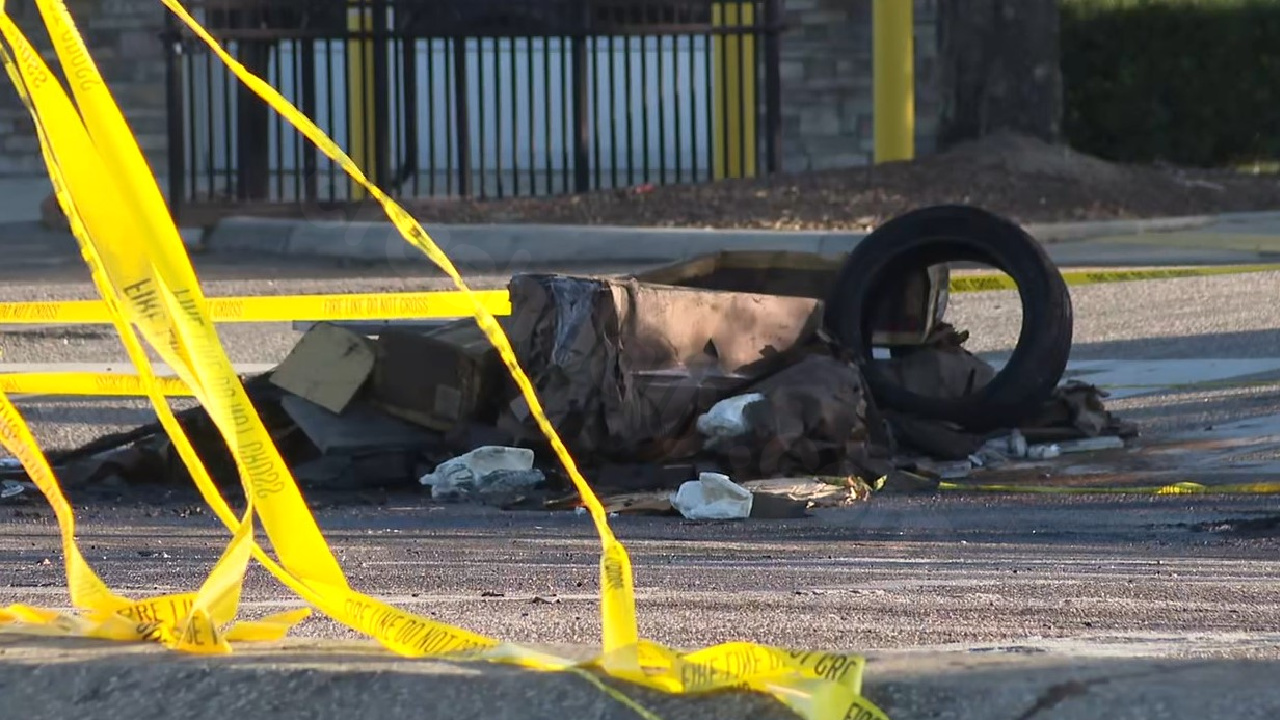 Accident and car blaze close off section of southbound Orange Blossom Trail, according to FHP.